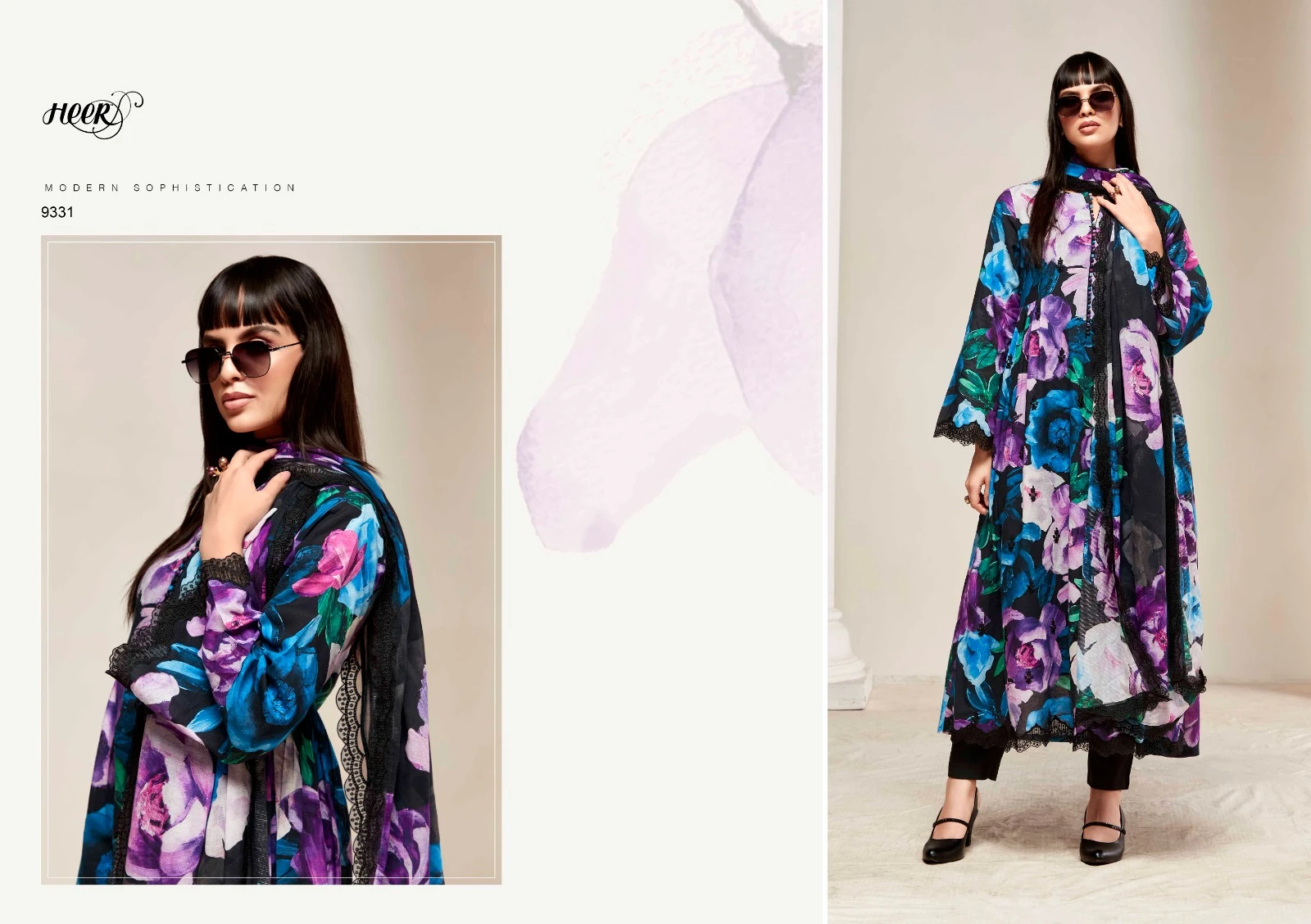 Kimora Kashmiri Garden Pure Linen Wholesale Fancy Salwar Suit Catalog — Wholesale Salwar Suits, Kimora wholesale from Surat - Gallery Image 3
